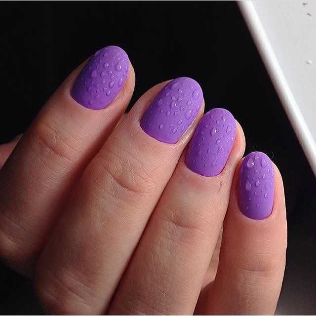 Фіолетовий манікюр - актуальні ідеї (+90 фото) 23