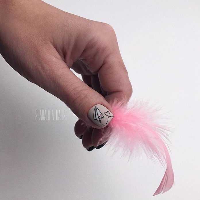 Нейл-арт на коротких нігтях